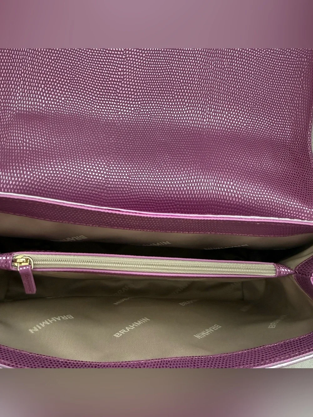 Brahmin Rosalie Rose Water Akoni Shoulder Bag Crossbody